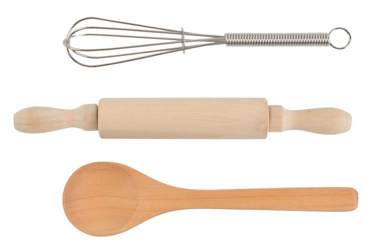 Set šéfkuchaře pro děti, zástěra, rukavice, čepice