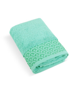 Bellatex Froté ručník a osuška kolekce Krajka - Tyrkysová - 50x100 cm