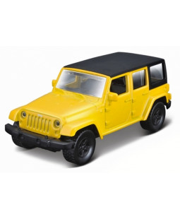 Maisto Jeep Wrangler Unlimited, Žlutý 1:41