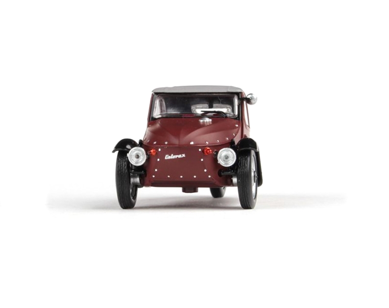 Velorex 16/350 (1966) - hnědá/šedá střední/černá 1:43