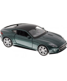 Welly Jaguar F-Type Coupe Zelený 1:34-39