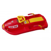 Plastkon Boby Snow Boat řiditelné, Červené