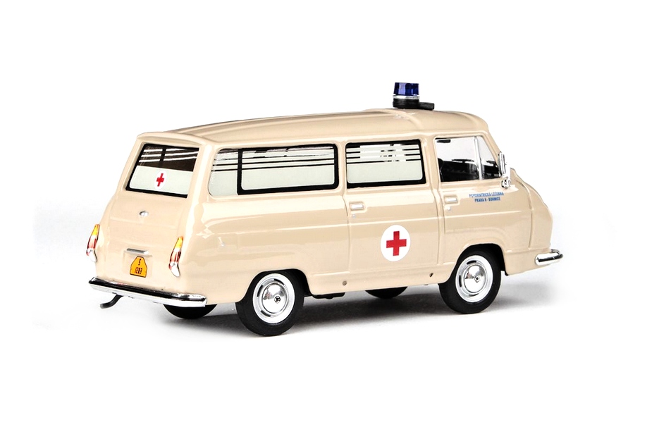 Abrex Škoda 1203 (1974) Sanitka - Převozka Bohnice 1:43