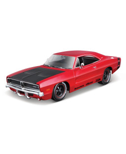 Maisto Dodge Charger R/T (1969) Červená 1:25