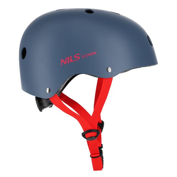 Helma NILS Extreme MTW001-1 šedo-červená, vel.M (55-58cm)