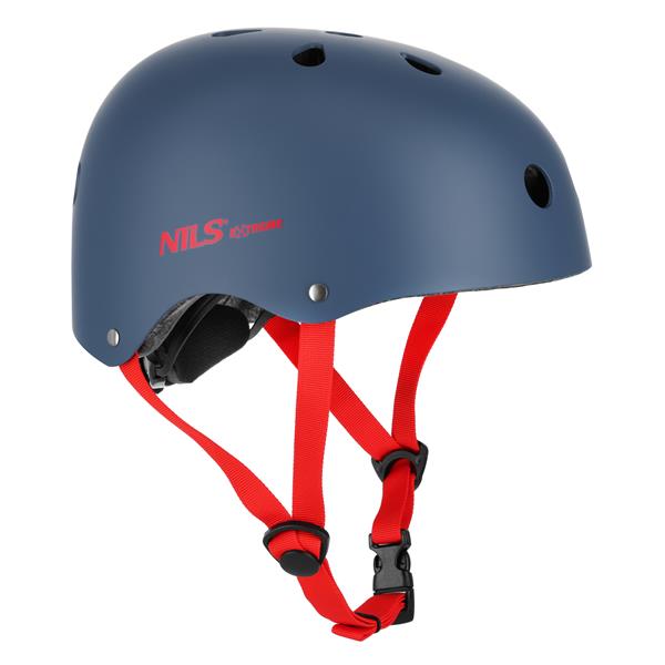 Helma NILS Extreme MTW001-1 šedo-červená, vel.L (58-61cm)