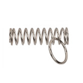 Kovový hlavolam cívka v retro krabičce