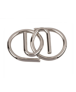 Kovový hlavolam dvojčata v retro krabičce