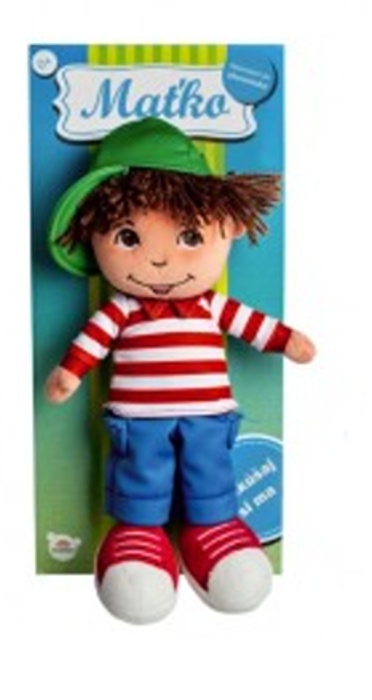 Teddies Hadrový chlapec Maťko mluvící slovensky, 30cm