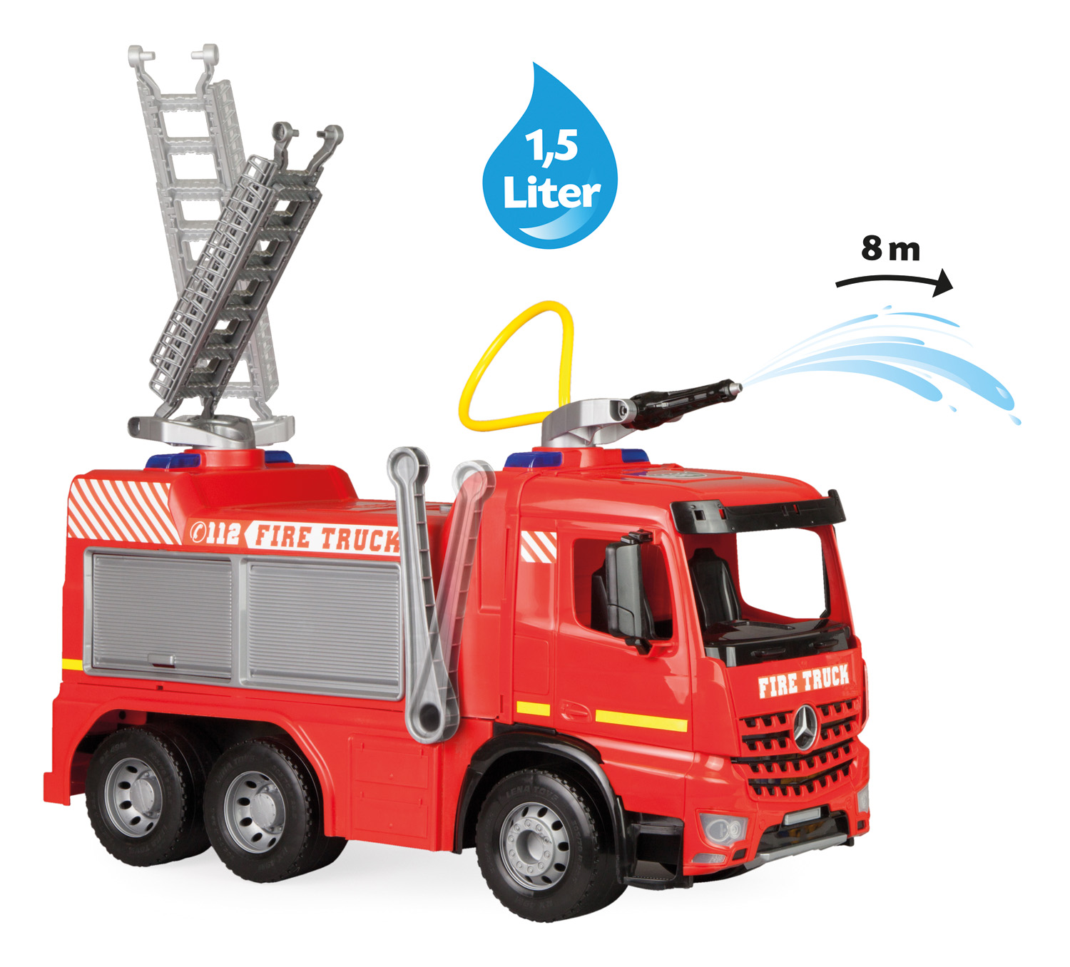 Lena 2158 Mercedes hasičské auto Arocs