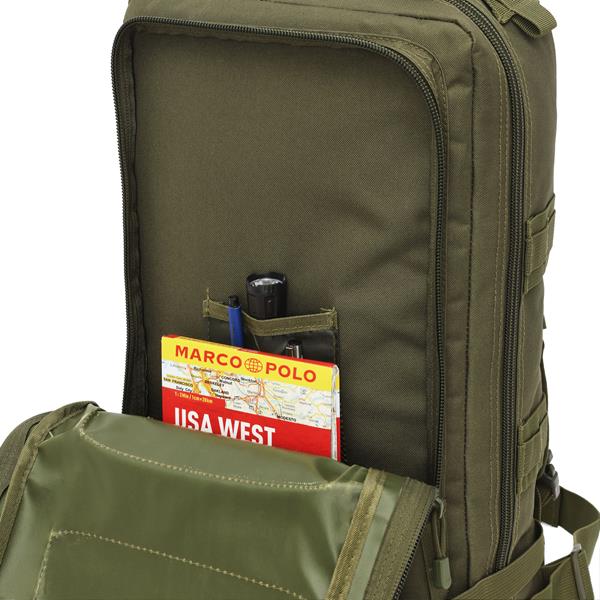 Batoh NILS Camp NC3902 Ranger zelený, objem 45 litrů