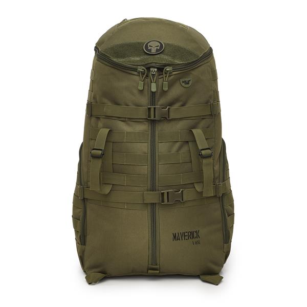 Batoh NILS Camp NC3903 Maverick zelený, objem 65 litrů