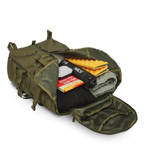 Batoh NILS Camp NC3903 Maverick zelený, objem 65 litrů