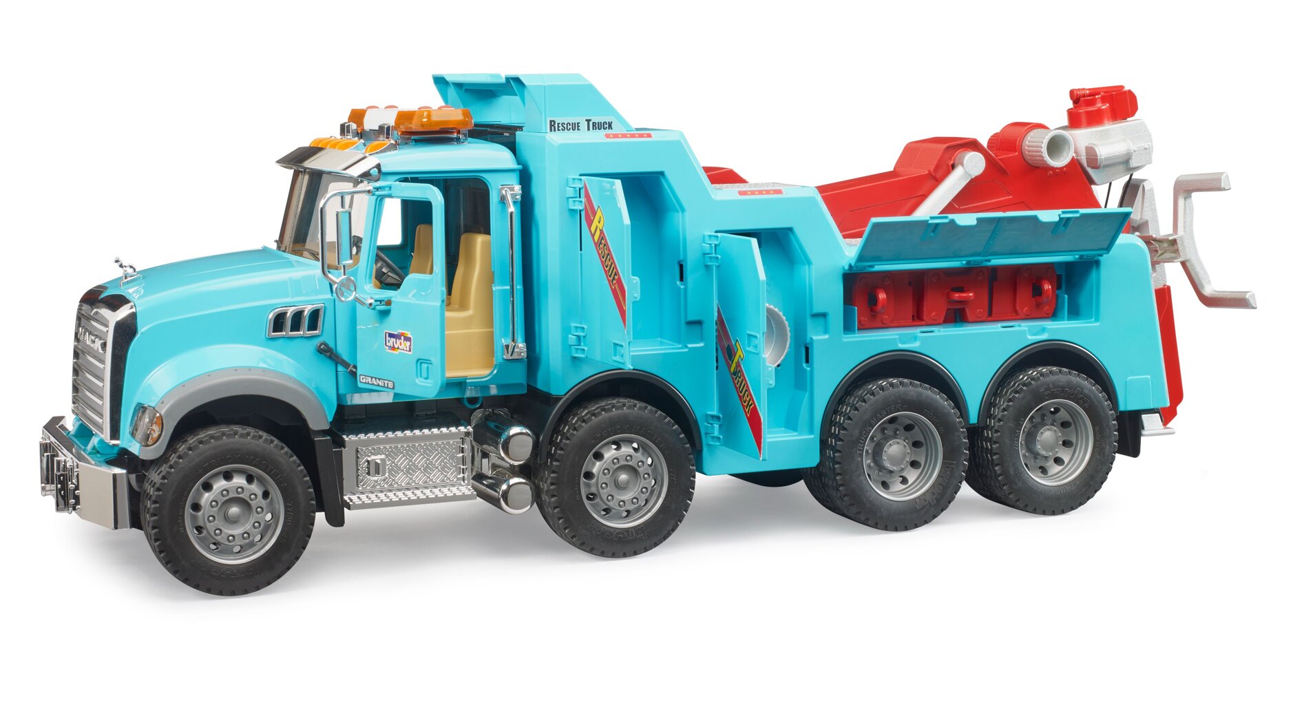 Bruder 2831 MACK Granite těžky odtahový vůz