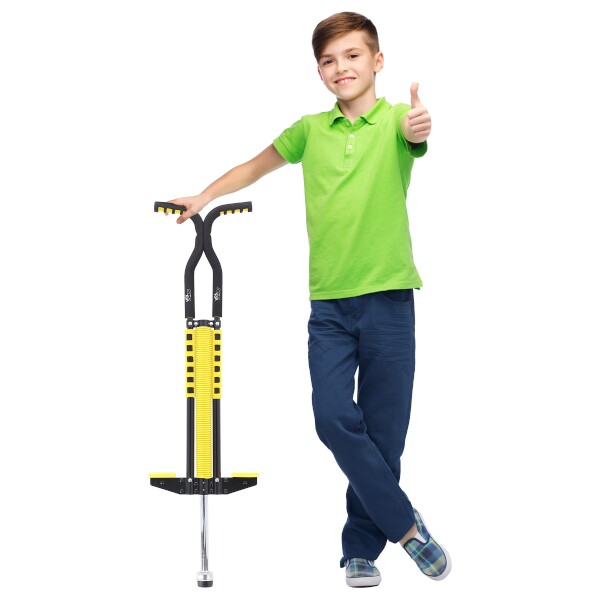 Skákací tyč Nils Fun NFX5006, Žlutá