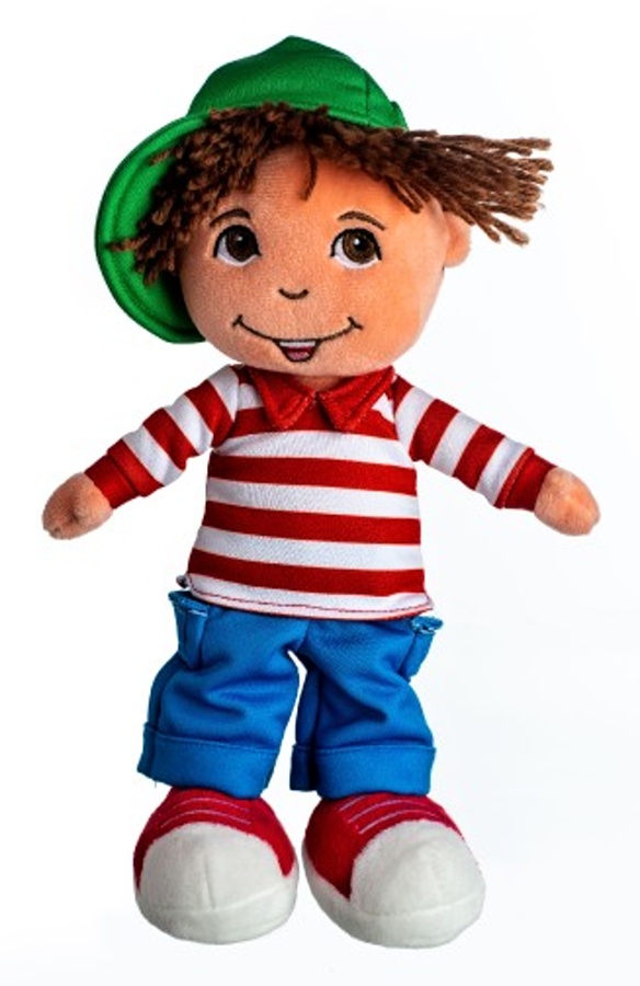 Teddies Hadrový panáček Honzík mluvící česky, 30cm