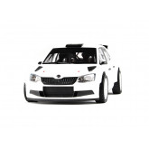 Abrex Škoda Fabia III R5 (2015) Bílá 1:18