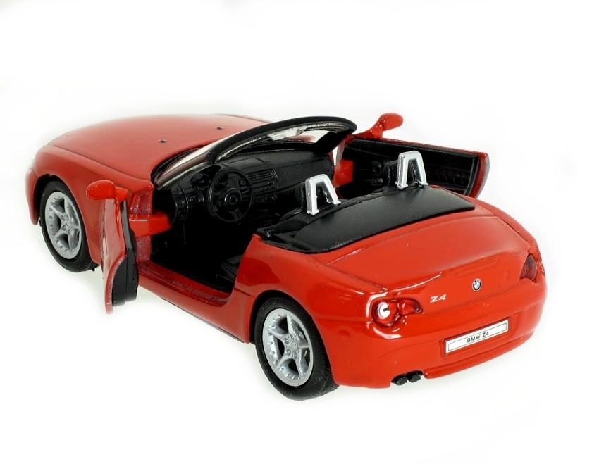 Welly BMW Z4 convertible, Červená 1:34-39
