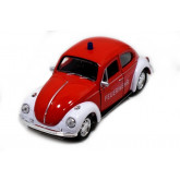 Welly Volkswagen Beetle Hard Top Feuerwehr, Červený 1:34-39