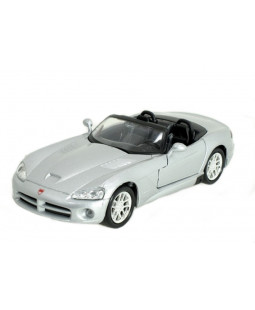 Welly Dodge Viper ´03 SRT 10 convertible (silver), 1:34-39