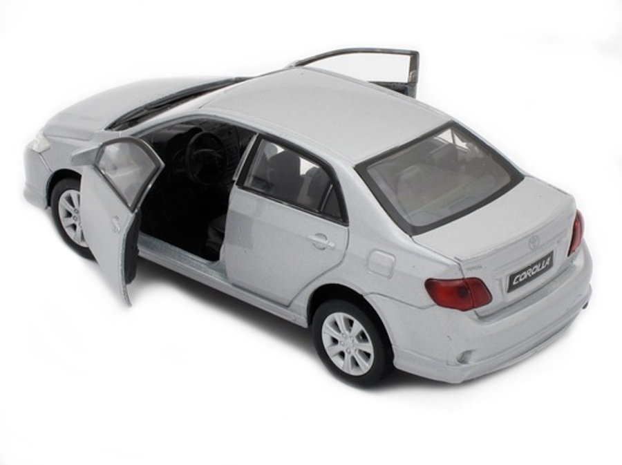Welly Toyota 2009 Corolla stříbrná, 1:34-39
