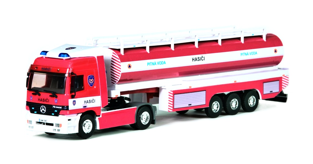 Monti Systém Mercedes Actros Hasiči pitná voda 1:48