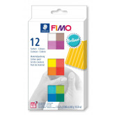 Sada FIMO Soft 12 barev, 25g BRILLIANT