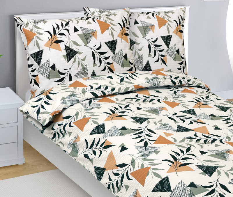 Bellatex Povlečení krep na dvoudeku, Zahrada - 220x200, 2ks 70x90cm