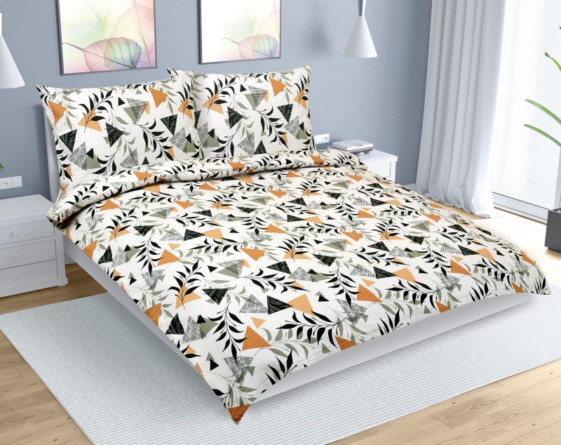 Bellatex Povlečení krep na dvoudeku, Zahrada - 240x220, 2ks 70x90 cm