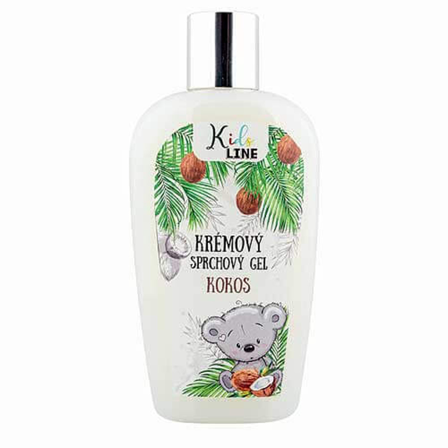 Bohemia Gifts Dětský krémový sprchový gel 250 ml kokos