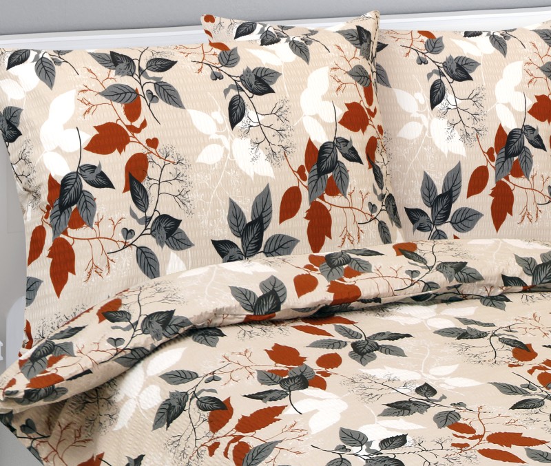 Bellatex Povlečení krep, Podzimní listí - 200x220, 2ks 70x90 cm