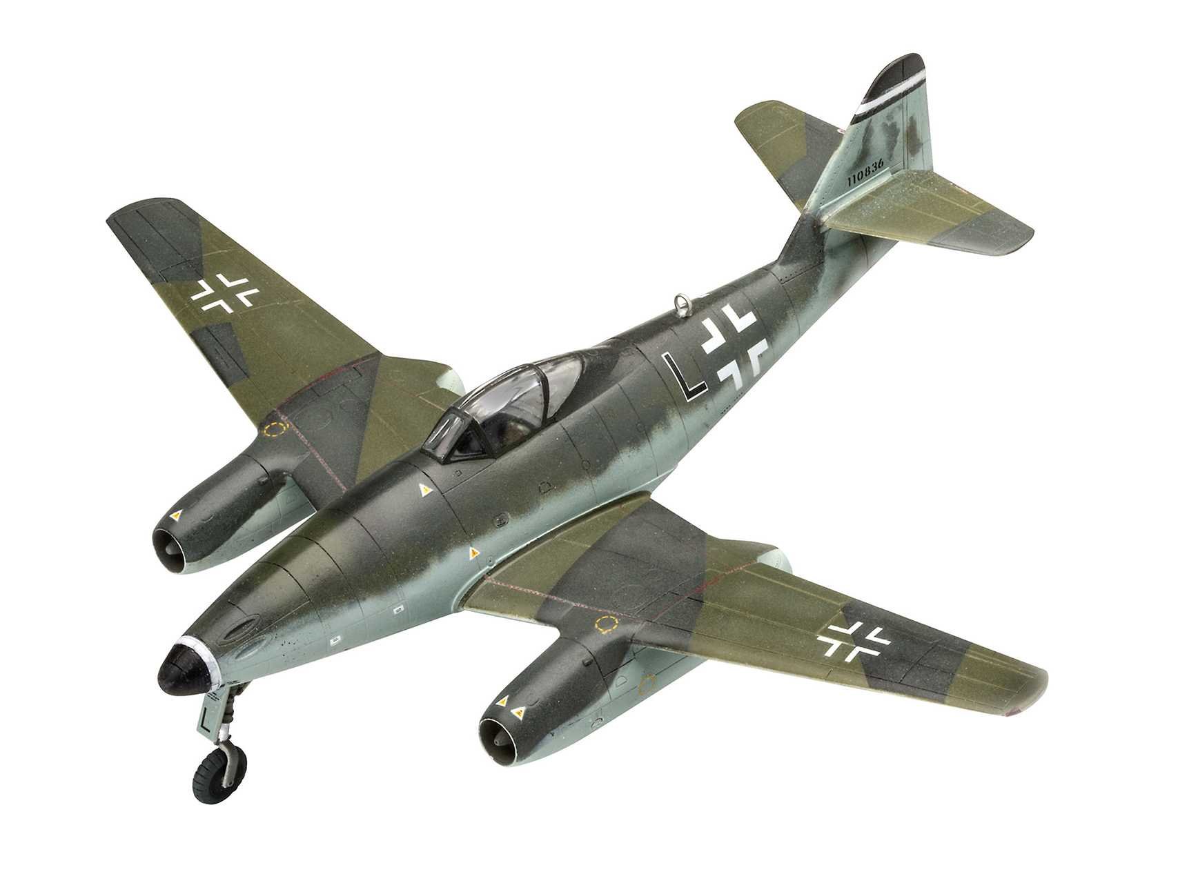 Revell Plastic Modelkit letadla 03711 - Me262 & P-51B (1:72)