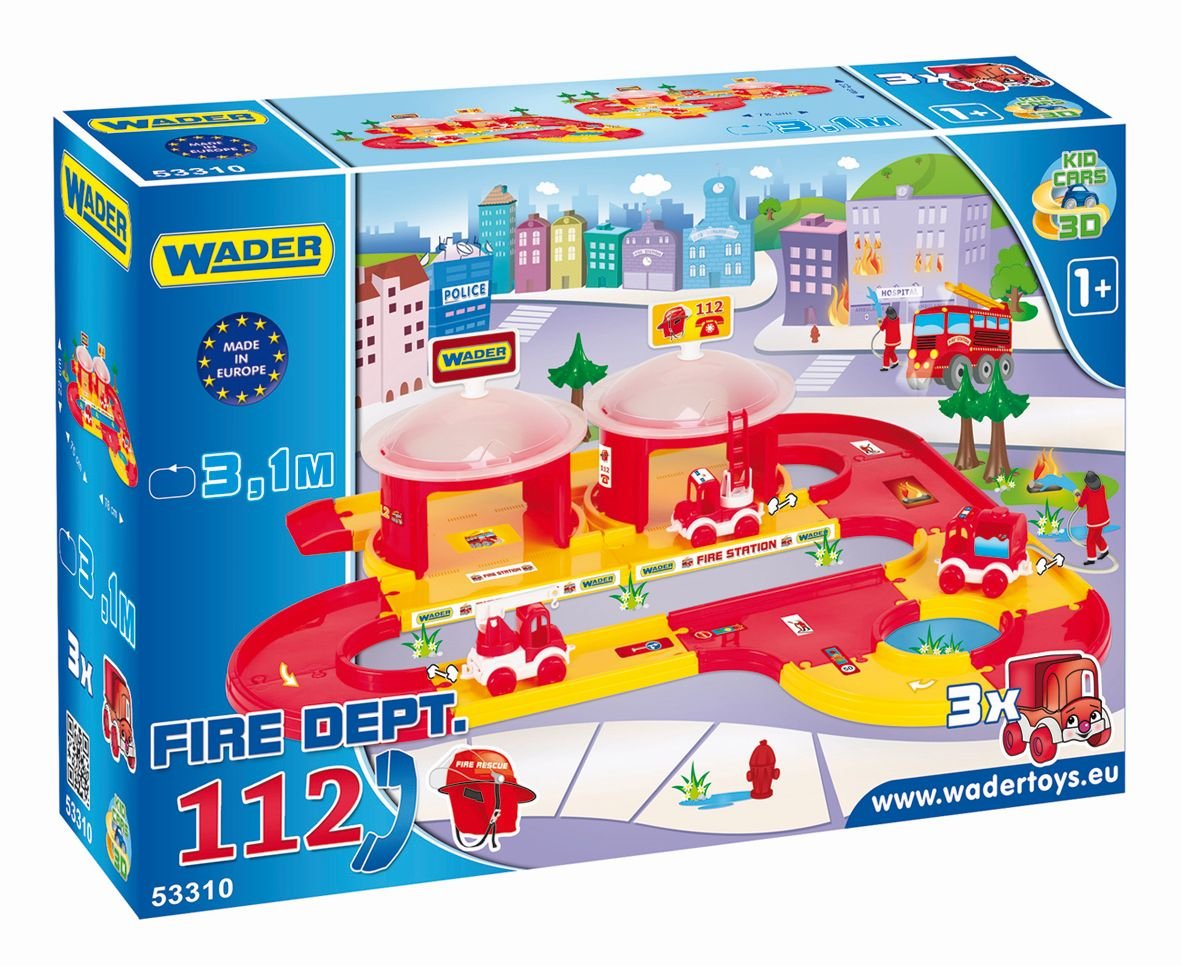 Wader Kid Cars 3D Hasiči