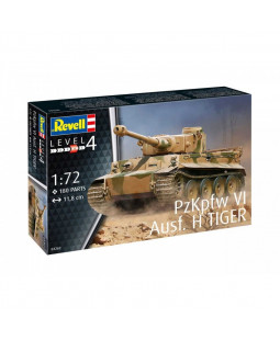 Revell Plastic ModelKit tank 03262 PzKpfw VI Ausf. H Tiger (1:72)