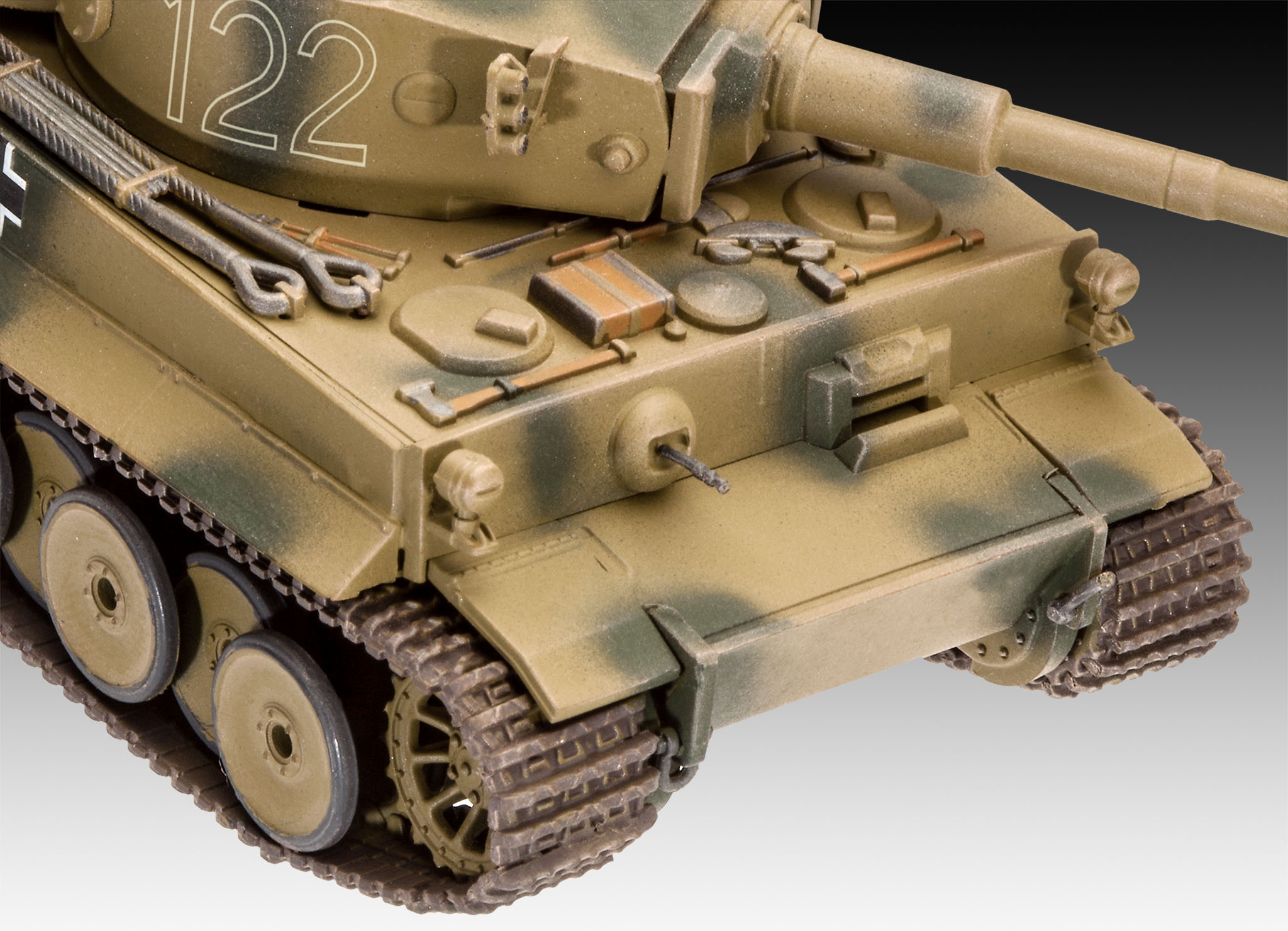 Revell Plastic ModelKit tank 03262 PzKpfw VI Ausf. H Tiger (1:72)