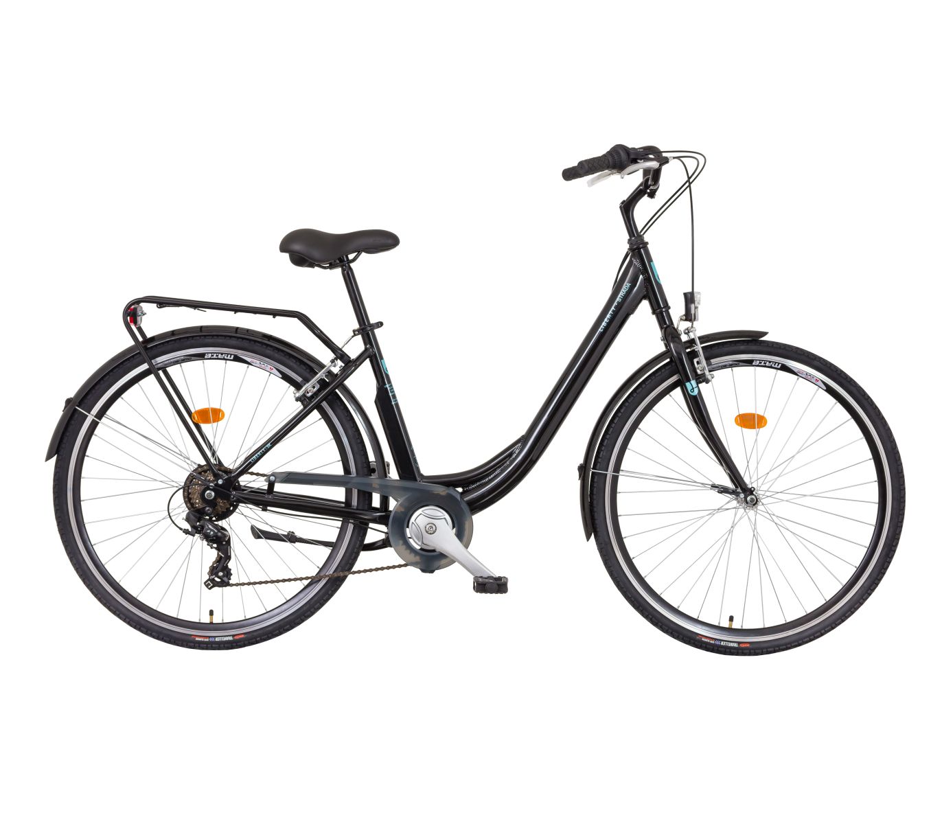 Liberty Městské jízdní kolo Strada 6spd. 28" 2025 černo-modré