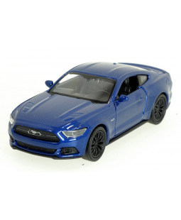 Welly Ford Mustang GT 2015 Modrý 1:24