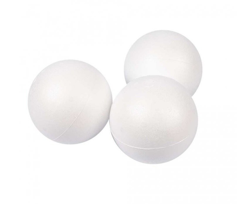 Creatoys polystyrenové koule 6 cm, 4ks
