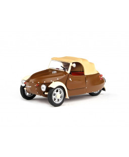 Velorex 16/350 (1966) - Hnědá/Světle Béžová/Slonová Kost 1:43