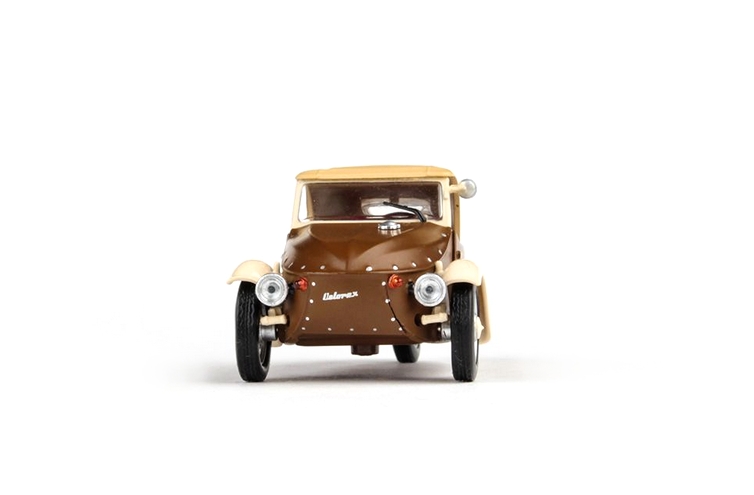 Velorex 16/350 (1966) - Hnědá/Světle Béžová/Slonová Kost 1:43