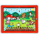 Teddies tablet Moje první zvířátka se zvukem na baterie, 24cm