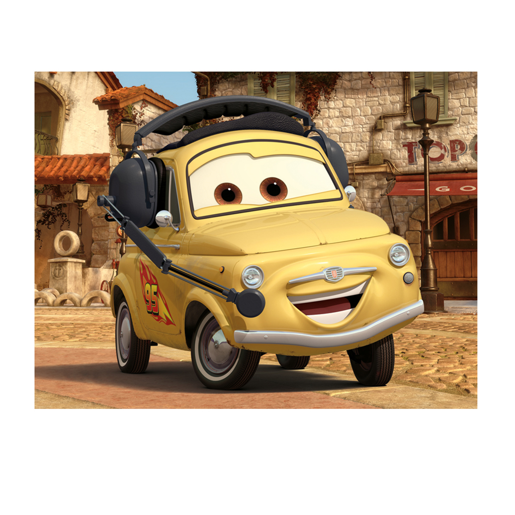 Dino Cars dřevěné kostky, 12 kostek