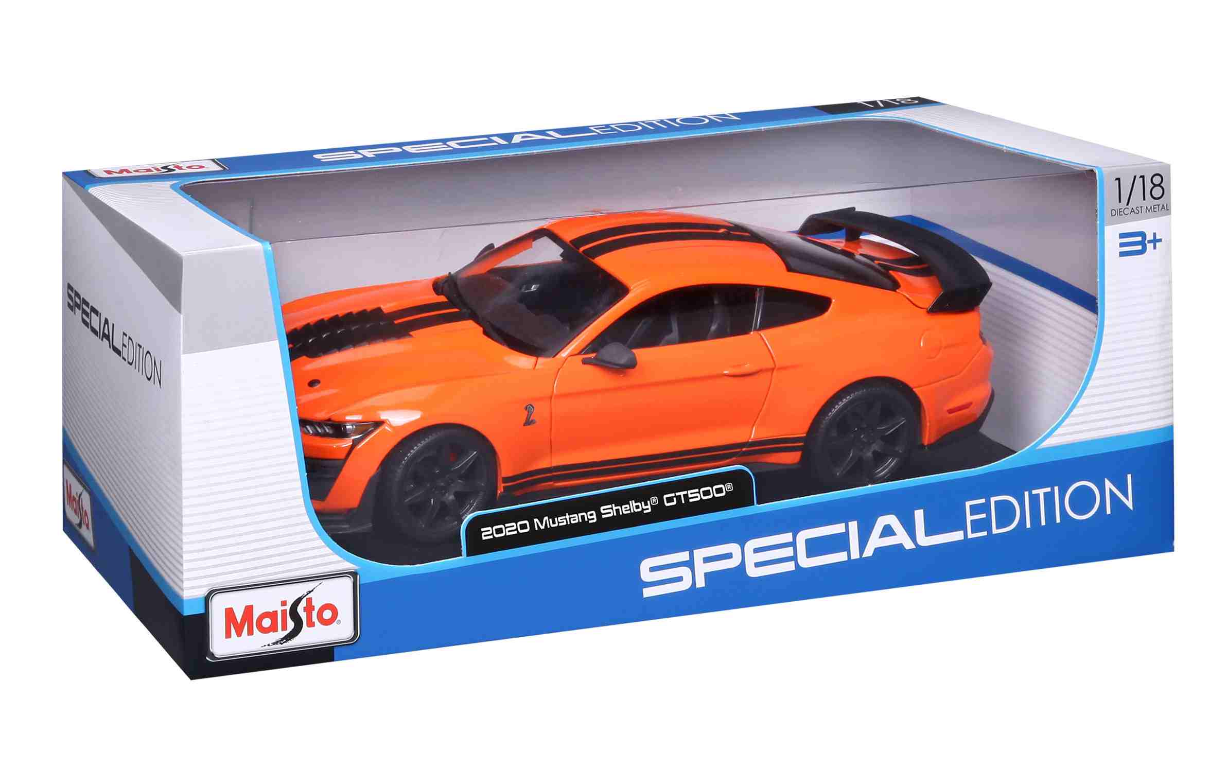 Maisto Ford Shelby GT500 2020 Oranžový 1:18