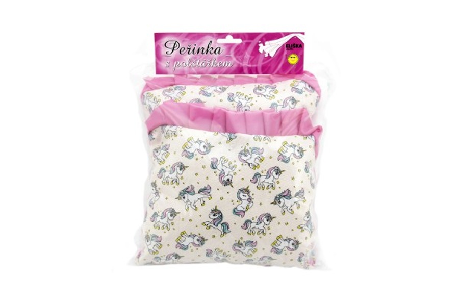 Teddies Peřinka a polštářek pro panenky, 35cm