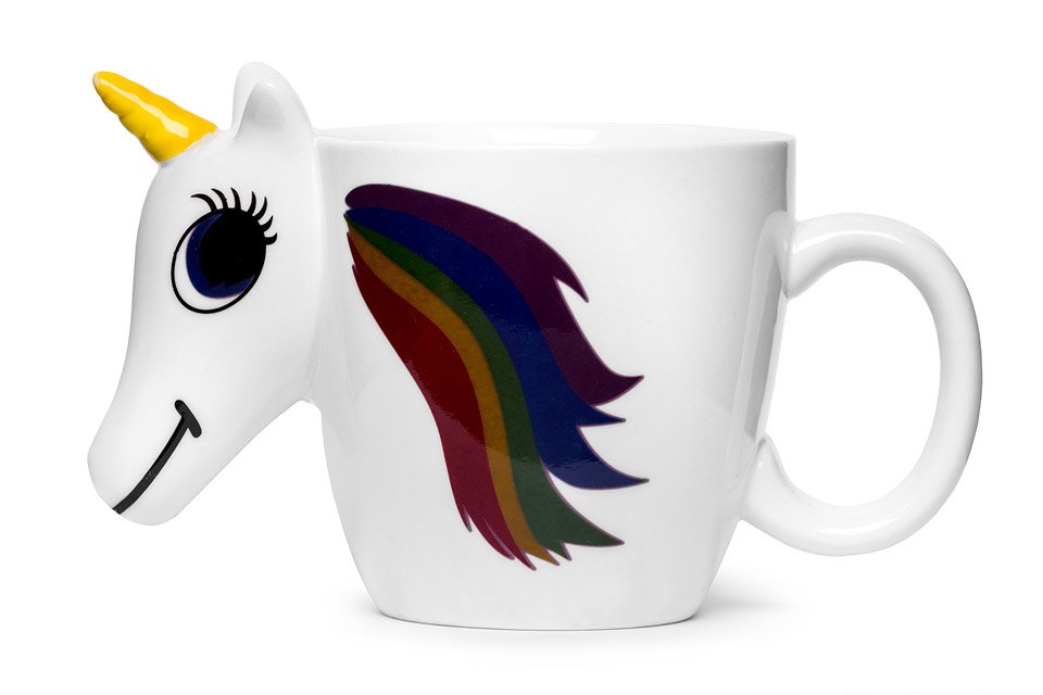 Master Unicorn hrnek měnící barvu 300 ml.