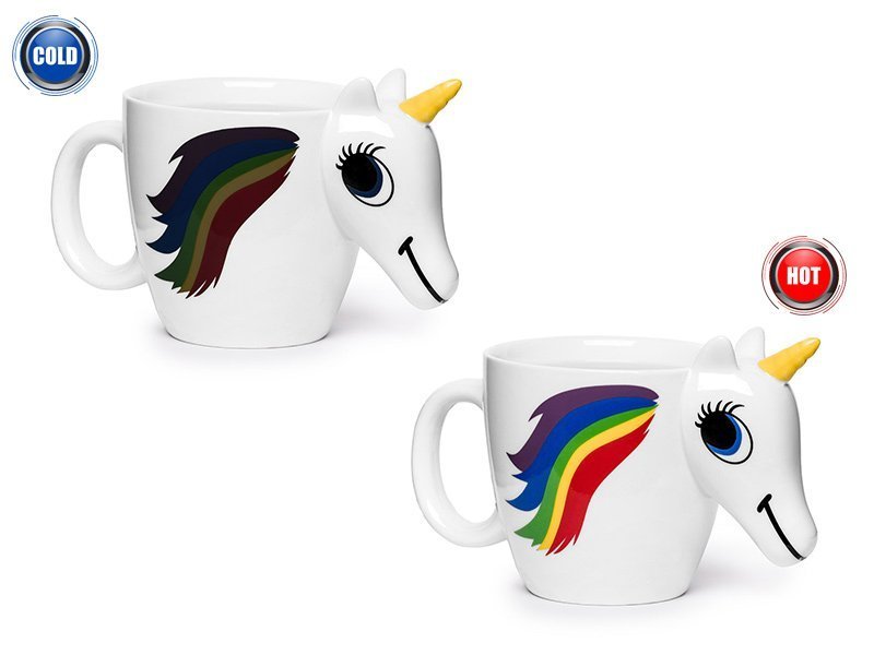 Master Unicorn hrnek měnící barvu 300 ml.