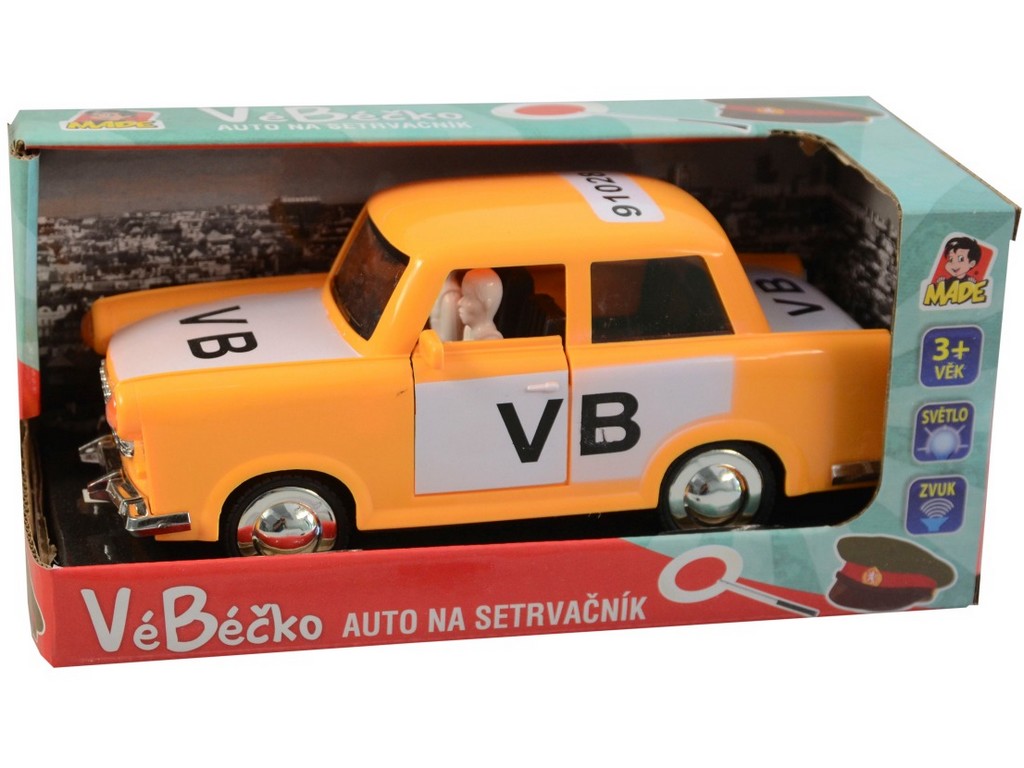 Made Auto VéBéčko na setrvačník se zvukem a světlem