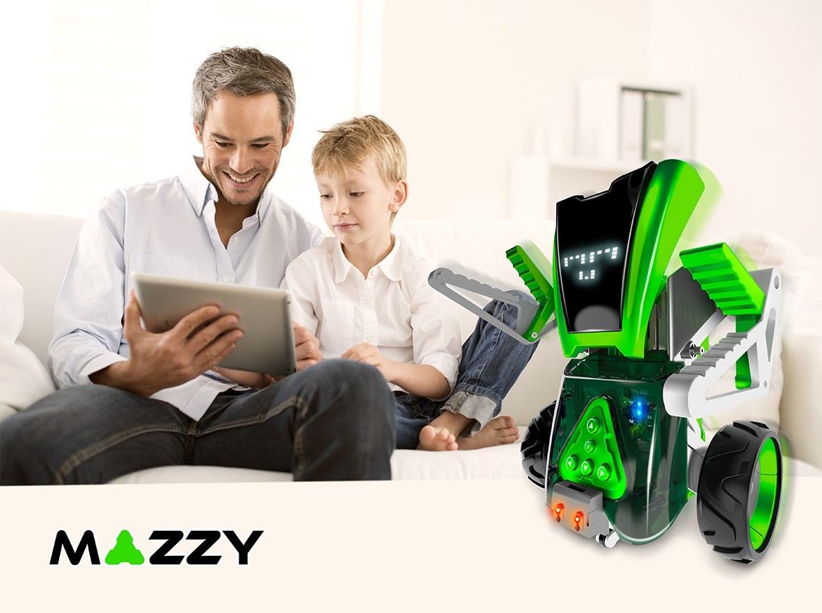 MaDe Zigybot Mazzy, sestav a nauč se kódovat