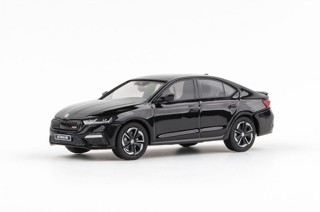 Abrex Škoda Octavia IV RS (2020) Černý Crystal Metalíza 1:43