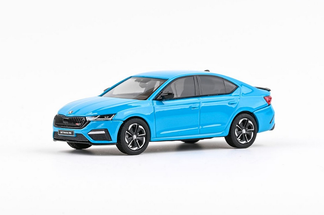 Abrex Škoda Octavia IV RS (2020) Modrá Orbit 1:43